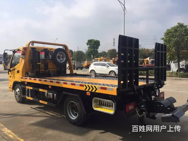 福田欧马可一拖二清障车 道路救援拖车厂家你约吗 - 图片 7