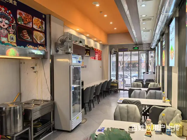 9037（铺联邦）正宁路甘南路十字繁华临街精装修餐饮店转让 - 图片 4