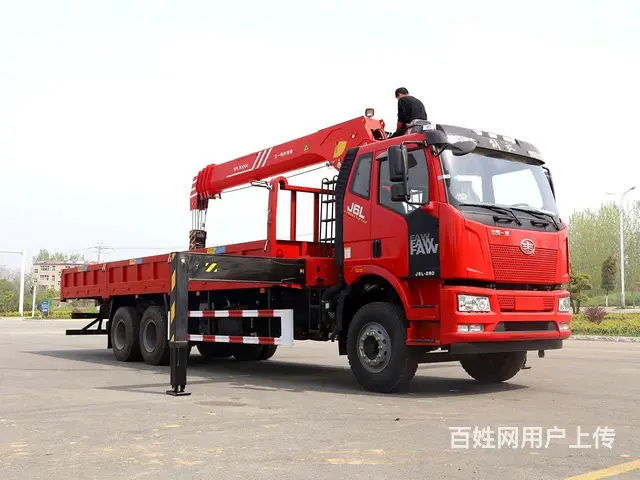 J6后八轮260马力长兴12吨随车吊 冷铆工艺车箱 - 图片 4