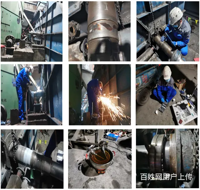 离心式风机轴轴承位磨损我会修 - 图片