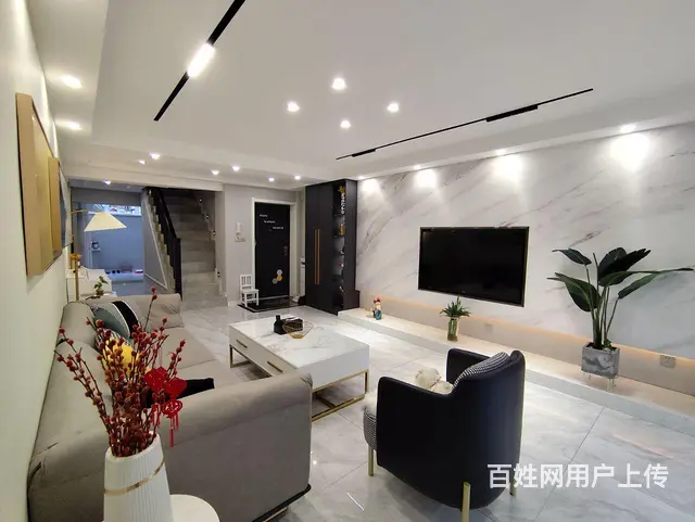 国王花园一楼带院带下沉一层三室三厅两卫精装有独立衣帽间茶室健 - 图片 2