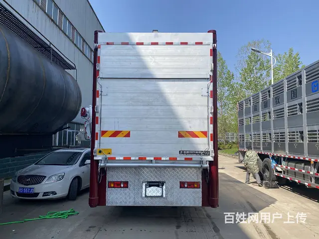 国六铝合金运猪车 农牧鲜活牲品鸡鸭牛羊猪苗运输车 - 图片 5