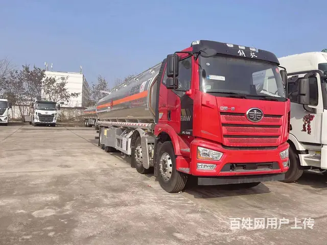 楚胜牌国六一汽解放20吨铝油罐车  上户分期一条龙 - 图片 6