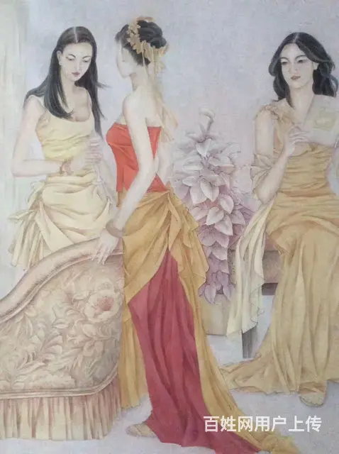工笔重彩佛像绘画，山水花鸟课程班 - 图片 5