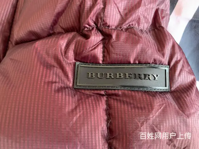 全新带吊牌Burberry巴宝莉双面穿菱格羽绒服 - 图片 6