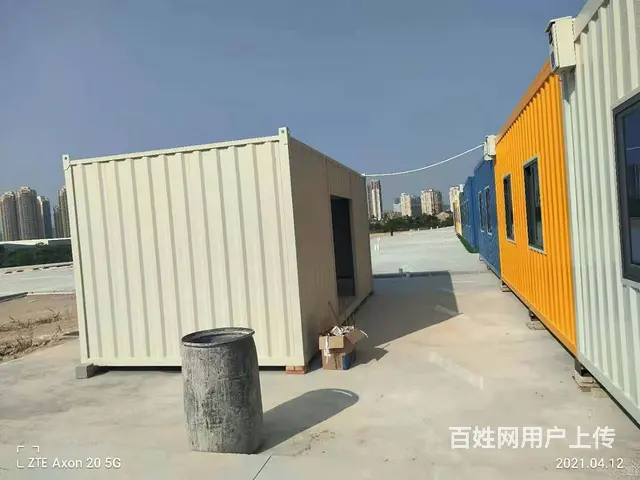 打包箱式定制岗亭厕所工地办公室宿舍配套空调床铺 - 图片 3