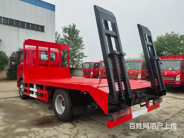 陕汽185马力13吨挖机拖板运输车 4.5米轴距 - 图片 5