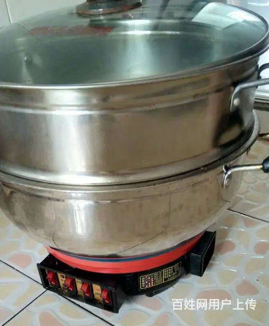 电炒锅，双层，30cm，2100瓦 - 图片 1