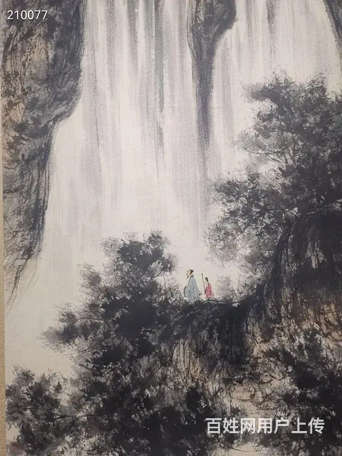 傅抱石    山水人物   立轴  画心尺寸：1 - 图片 3