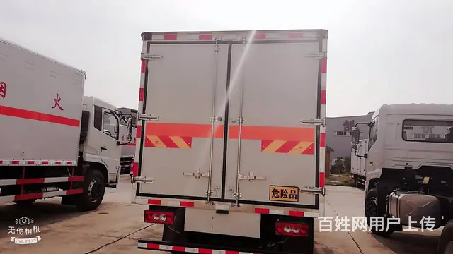 福田奥铃4米2黄牌气瓶车 易燃液体车危化厢式运输车 - 图片 8