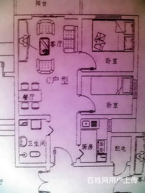 金盆小区 普通住宅1厅 中等装修 - 图片 8