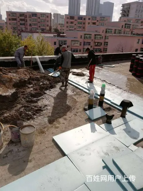 沈阳防水公司.楼顶堵漏.外墙保温.高空作业吊绳 - 图片 8