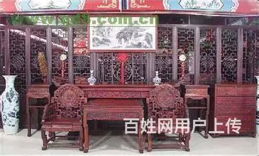 专业湖州回收红木家具大红酸枝二手老红木家具收购 - 图片 11