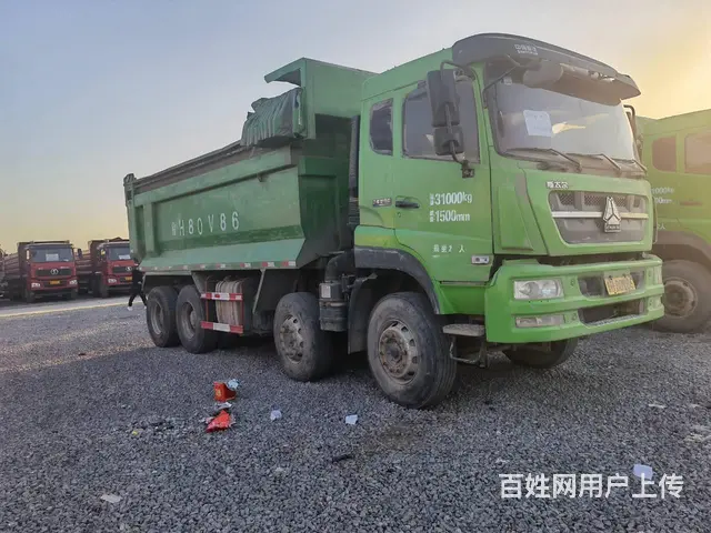 17年法规斯太尔渣土车 5.6米环保大箱340马力 - 图片 2