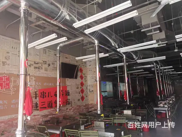 越秀专业火锅店改造烤肉店排烟伸缩管道定制安装风机 - 图片 1