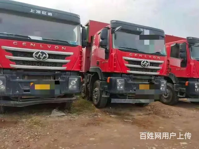 二手杰狮前四后八自卸国五430马力 8米低价出售 - 图片 2