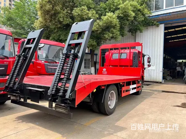 新余南骏平板运输车 15吨挖机拖车二手拖车包提档 - 图片 9