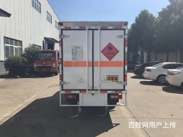厢体3米3跃进柴油版危化厢式运输车气瓶车防爆车 - 图片 8