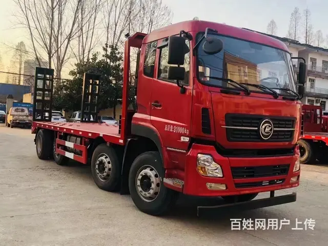 8*2轻量化提升桥挖机拖车 板长9米 - 图片 2