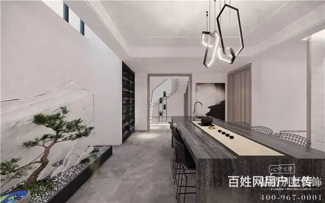别墅案例 l900平常州白金翰宫现代化风格 - 图片 12