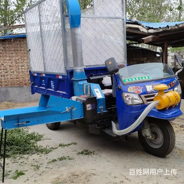 三轮铡草车，改装铡草车，移动铡草车 - 图片 11
