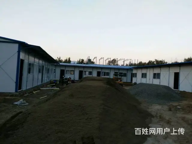 浑源双层彩钢房 批发搭建岩棉板临建房 - 图片 8