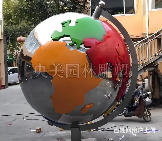 中国不锈钢  仪雕塑,不锈钢  仪雕塑摆件 - 图片 6
