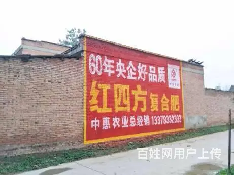 阜阳墙面广告, 阜阳墙体汽车广告 - 图片 2