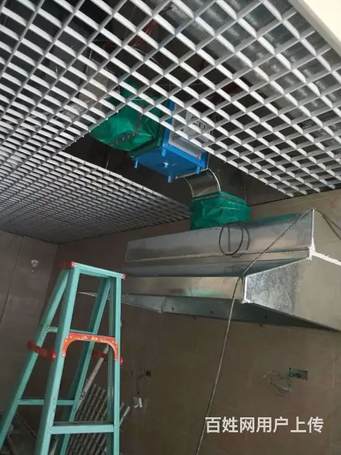 九龙坡厂房排烟管道、专业通风降温工程现场管道安装 - 图片 2