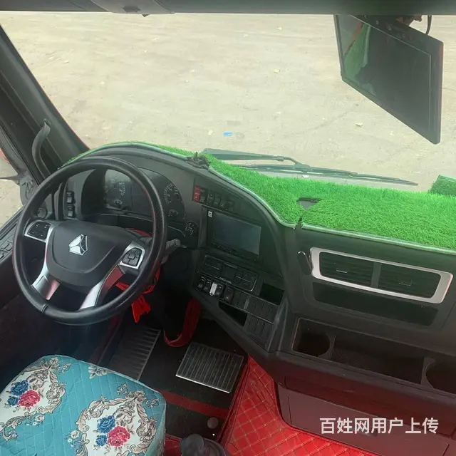出售二手汕德卡牵引车头国五自动档液缓可提档 - 图片 9