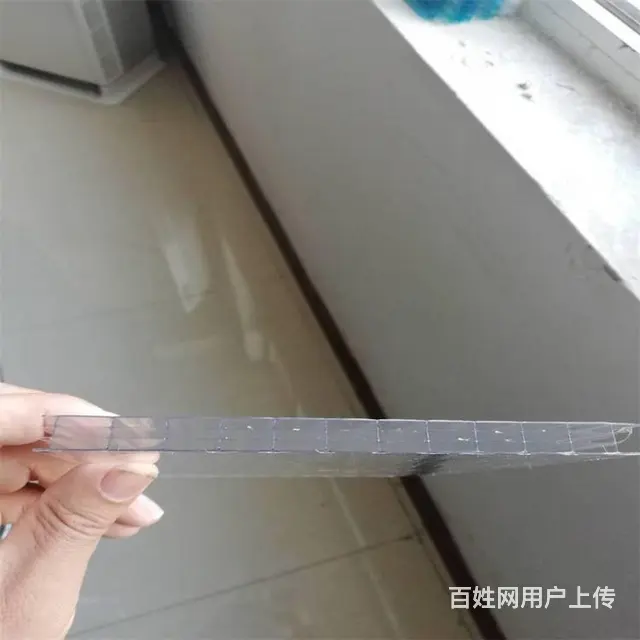 临沂沂南湖蓝pc阳光板沂南蓝色阳光板雨棚 - 图片 2