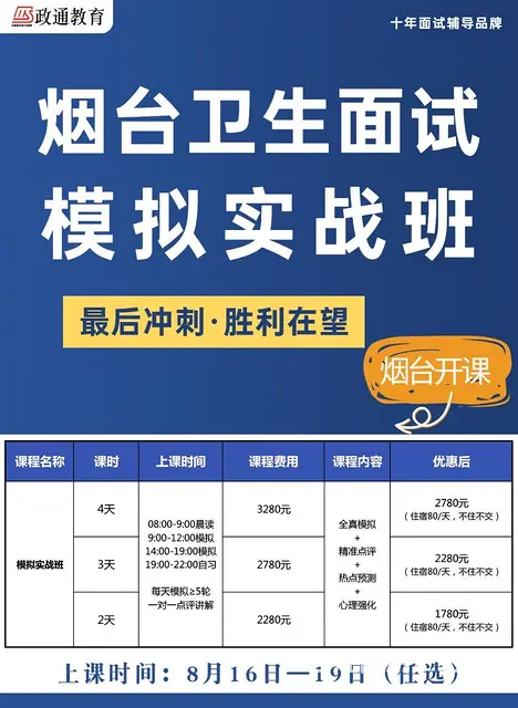 福山卫生面试班 - 图片