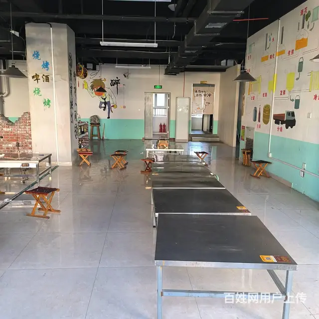 玖张店上海路与汇英路幸福城沿街精装修餐饮烧烤店转让或出租二楼 - 图片 6