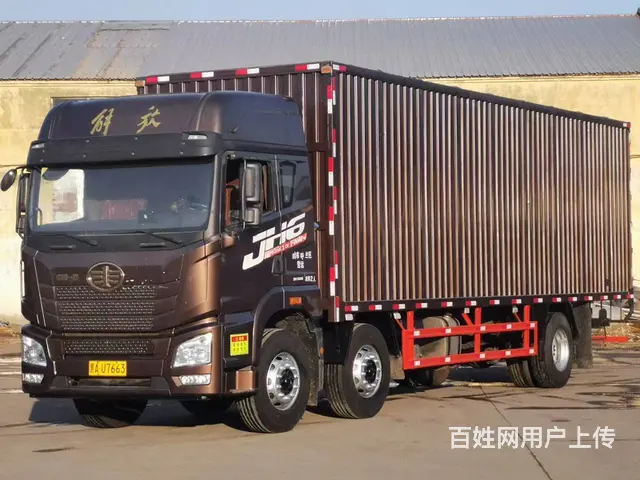 青岛解放JH6厢式货车，9.6米前四后四 - 图片 5