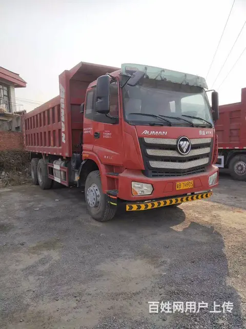 出售18年底新款欧曼ETX后八轮自卸车，箱长6米2 - 图片 1