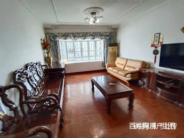 湾仔轻轨站 鸿景花园 精装3房 格局方正 南向看澳门濠江 - 图片 1