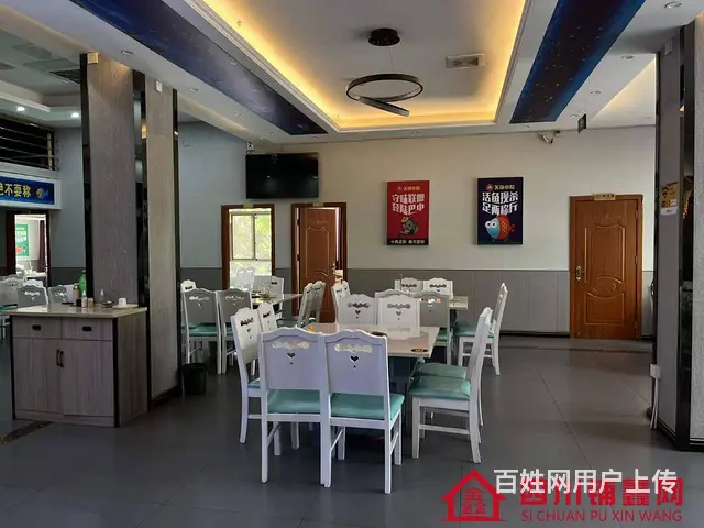 （四川铺鑫网）巴州区江北大道盛华堂对面342㎡餐饮店转让 - 图片 9