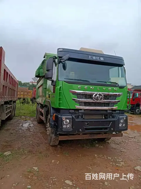 二手后八轮环保车390马力6米货厢红岩杰狮 - 图片 6