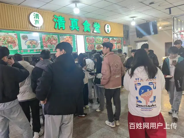 3862（爆铺网）万人学校食堂内清真馆无竞争档口转让 - 图片 1