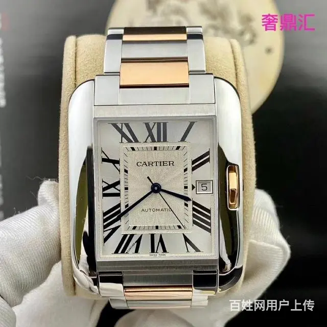 二手卡地亚型号W5310006，18k玫瑰金/精钢93新单表 - 图片