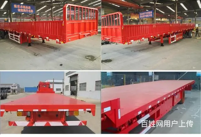 滨州订做挖掘机运输车 大板高栏 各种价位二手半挂车 - 图片 2