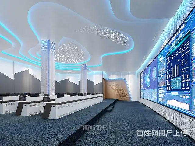 淄博现代办公空间装修设计 - 图片 2
