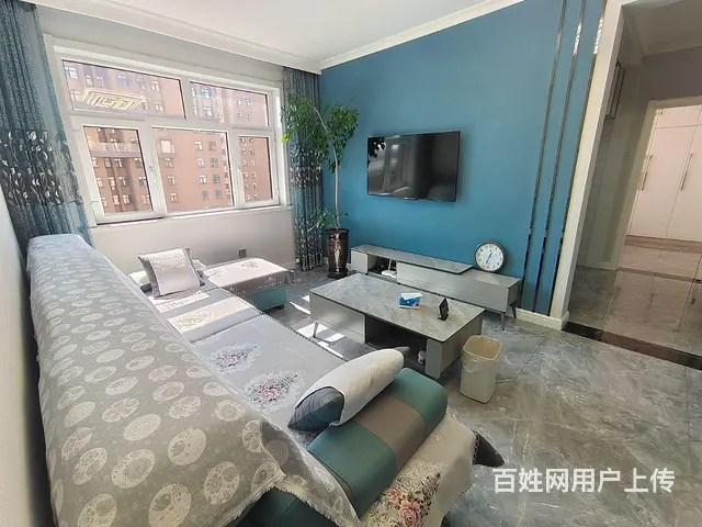 金兴家园电梯 两室 地热 河畔小校 拎包入住 - 图片 1