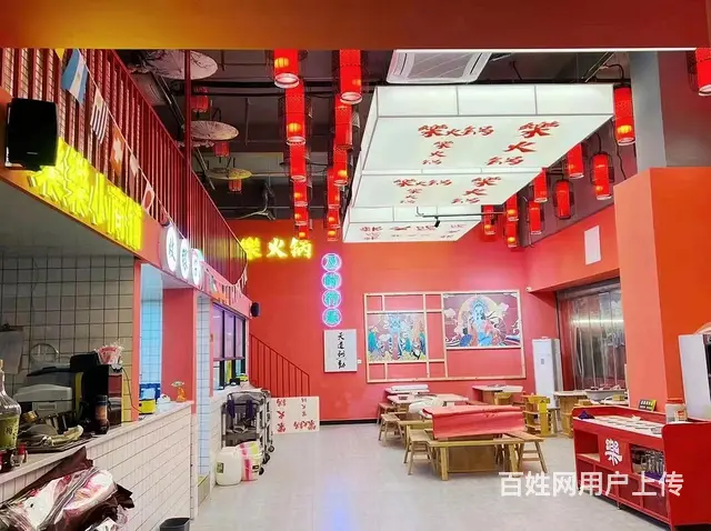 XN 温江 南熏大道  超宽门头精装修火锅店转让 - 图片 9