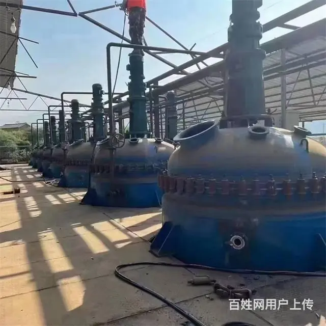 化工行业用二手不锈钢反应釜 搪瓷真空反应设备 机械 - 图片 1