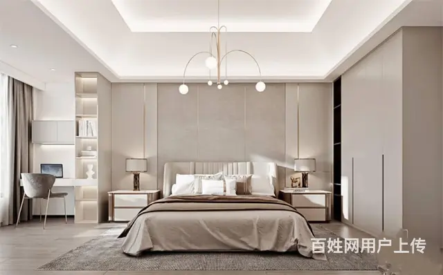现代轻奢|287平常州百兴澜庭别墅案例 - 图片 5