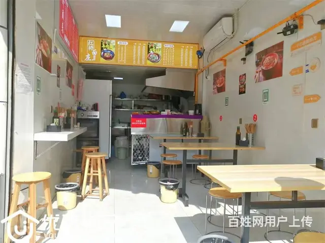 （优选铺子）市内红旗大桥旁25㎡转角小吃店转让（三通 - 图片 2