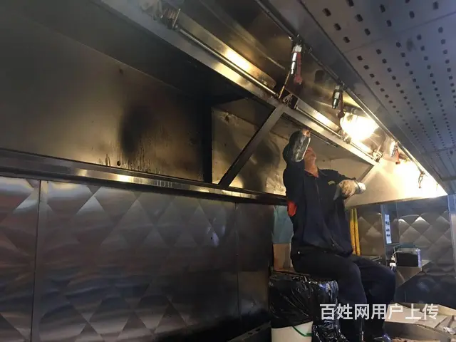 合肥包河区饭店排油烟罩清洗 餐饮店净化器清洗 - 图片 1