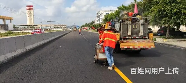 道路划线，车位划线，标牌标志施工等 - 图片 8