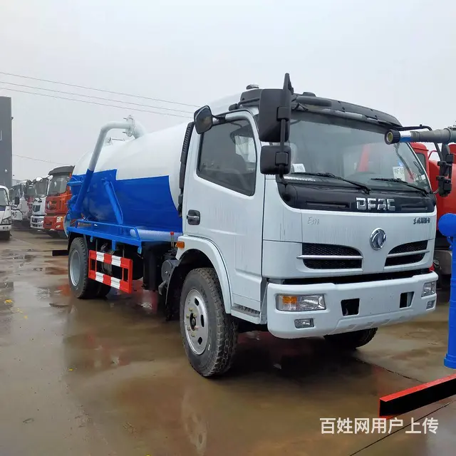 徐州小型五征时风农用三轮吸粪车,二手汽车吸粪车 - 图片 10